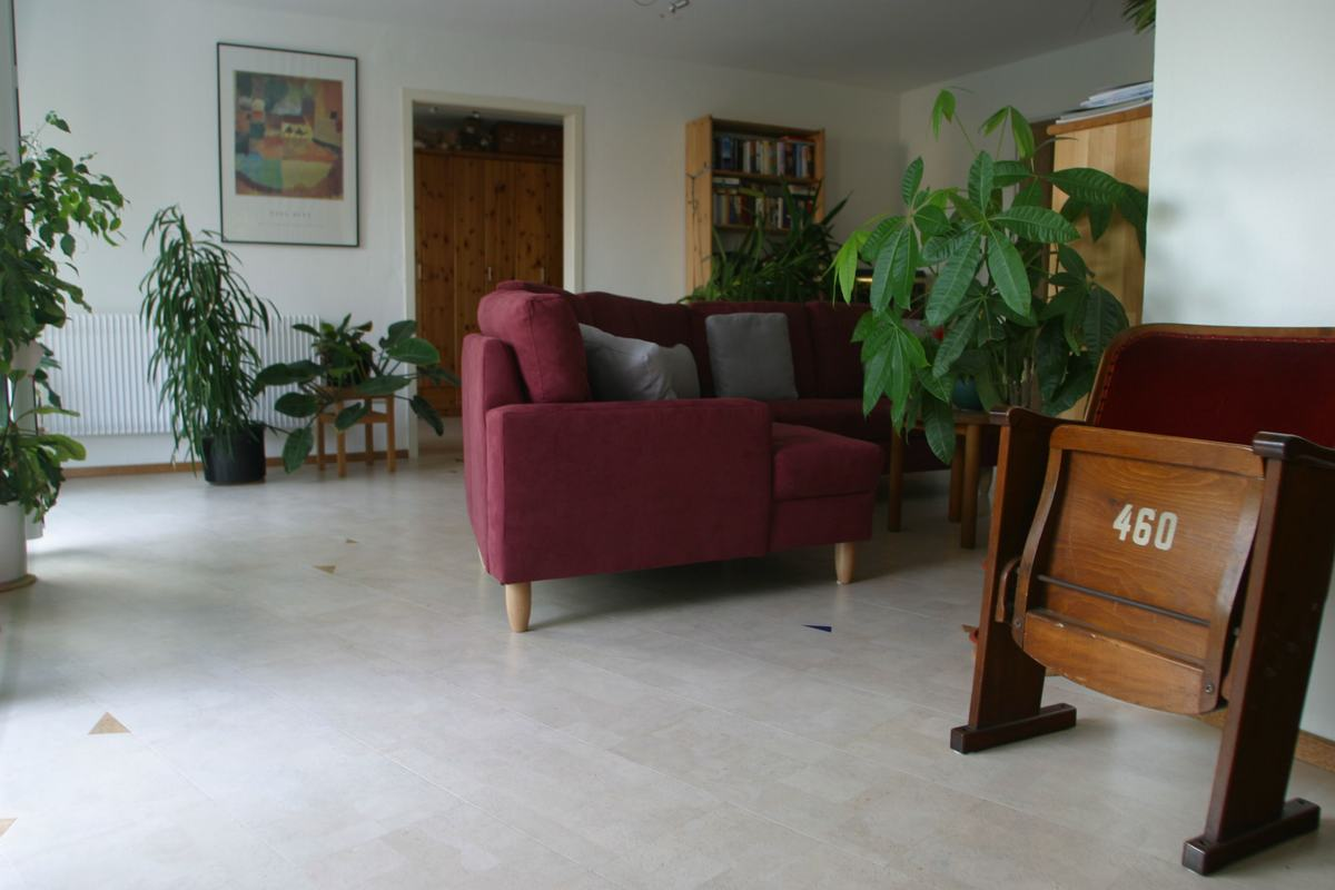 Modern Kork im Wohnzimmer